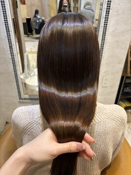 ロンドローズ 名古屋(Lond damaskRose) 顔周り ボブ 韓国 レイヤー ダブルカラー 名駅 リタッチ551