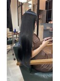 髪質改善ストレート