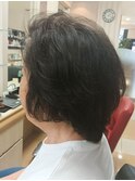 ミセス エレガンスショートスタイル 白髪染め