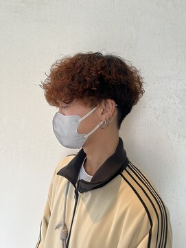 メンズサロン キング 梅田店(Men’s salon K!ng) 波巻きツイストスパイラルパーマ/フェザーパーマ/眉毛/メンズ