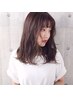 《再来/ハイライト》透明感カラー+ハイライト+カット+髪質改善TR￥13500