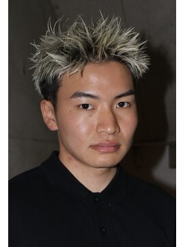 ヘアカロン 熊本本店(Hair CALON) スパイキーショートブリーチ熊本下通