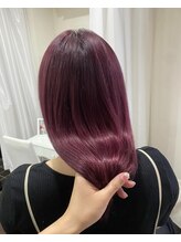脱白髪染め☆ボカすではなくしっかり染めます【髪質改善×イルミナカラー】で更に光が織りなすツヤ髪に♪