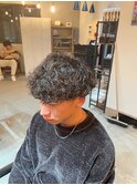 ショート波巻きパーマ【メンズパーマ】