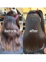 リリアン(Ririan)&nbsp;【橋本】酸性縮毛矯正+自社製品髪質改善トリートメント