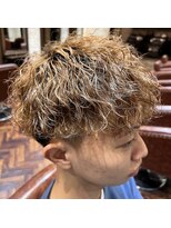 シャル 八王子(shalu)&nbsp;マッシュ＋波巻きスパイラルパーマ＋ブリーチパーマ