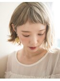 ハイトーン/前下がり/ボブ