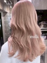 ペレ 梅田(PELE)&nbsp;くびれヘア／アプリコットオレンジ/夏のヘアアレンジ/梅田