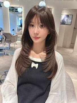 マインバイアフロートギンザ(MYNE by AFLOAT GINZA) ロングレイヤーカット／ハッシュカット／くびれヘア