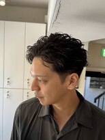 リンカラン トロワ(LINGKARAN Trois)&nbsp;かき上げスパイラルパーマショート