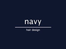 ネイビーヘアデザイン(navy hair design)