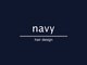 ネイビーヘアデザイン(navy hair design)の写真