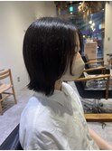 ボブ/レイヤーボブ/切りっぱなしボブ/くびれボブ 三浦