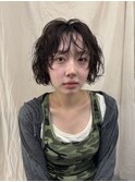 ボブパーマ/カーリーパーマ/くせ毛風パーマ