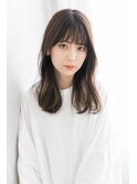 【S.BROOM 梅田】ナチュラルセミディースタイル