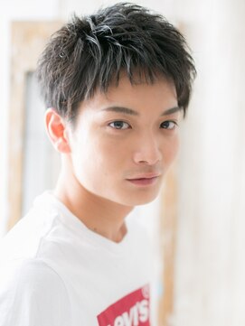 グルーミングサロン バーバー キャッスル 北浦和西口(Grooming salon Barber Castle) 10代20代ダークアッシュ爽やか学生ツーブロックショートa北浦和