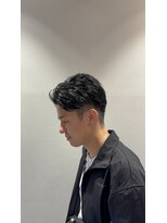 クレスエディット(CLESC'EDIT.) メンズ/フェザーパーマ/センターパート