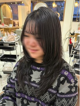 サンバイセライロ 千葉(SAN. by celilo) 動きで魅せる*ミディアムハッシュ/千葉駅/MINA