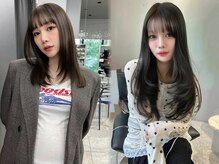 繊細な顔周りレイヤーカット×透明感*中明度カラー×髪質改善で垢抜けstyle[栄/縮毛矯正/韓国ヘア/学割U24]