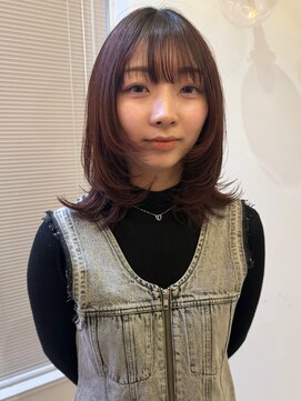 ヘアーアイスカルテット(HAIR ICI QUARTET) 春のミディアムレイヤー/韓国風小顔