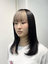 アオ(AO。)&nbsp;ワイドバング/インナーカラー/ポイントカラー/デザインカラー
