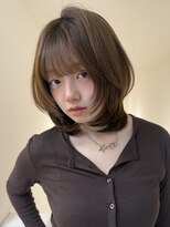 アイトーキョーエス 渋谷(AI TOKYO S)&nbsp;ウルフボブ/ウルフカット/ハッシュカット/顔まわりレイヤー