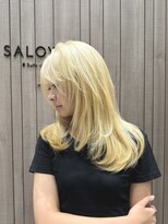 フリーダムガーデン 岡山駅前店(freedom garden)&nbsp;10代20代30代圧倒的ハイトーンブロンドカラー&色気レイヤー
