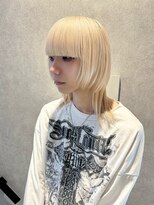ヨハク メンズ 大阪梅田中崎町(yohaku メンズ)&nbsp;中性ウルフ×ホワイトミルクティー