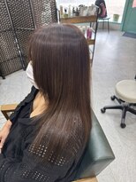 ゴートヘア(GOAT hair) 白髪ぼかし×プレミアム髪質改善×レイヤーカット【GOAT hair】