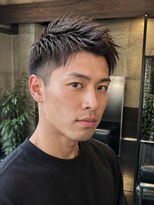 ローム 北花田店(Rome) Men's/ショート/ソフトモヒカン/ダークブラウン