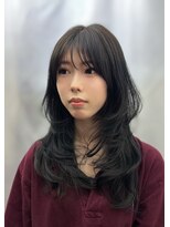 イマージュヘアー&nbsp;黒髪ロングレイヤー