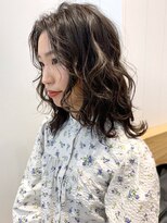 アイティー バイ アルバム 中野店(IT by ALBUM)&nbsp;ウルフレイヤー_マチルダボブピンクベージュ_ba278202