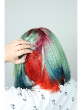 クリップ ジョイント ゴッド(CLIP JOINT GOD) リバースヘアカラー風グラデーション