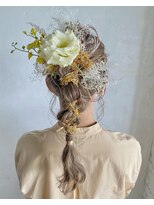 Belle BIANCA 結婚式/花嫁アレンジ/生花/ハイトーン　byOrie