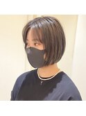 纏まりボブ【salon work】