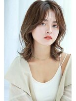 フェリア 池田(FERIA)&nbsp;【FERIA 池田】フェザーバング＊カーキグレージュ