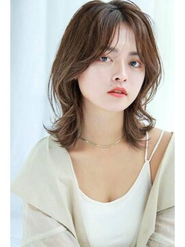 フェリア 池田(FERIA) 【FERIA 池田】フェザーバング*カーキグレージュ