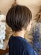 ブラウンヘアー(BROWN HAIR)の写真/【360°美デザイン☆】しっかりとスタイリングをしなくても綺麗にきまる、お手入れ簡単スタイルはお任せ＊