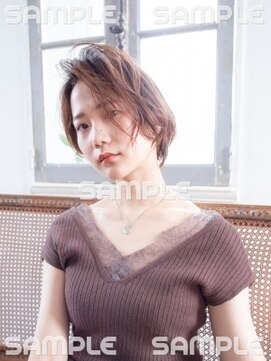 ヘアー アークス 上大岡店(hair ARKS) かきあげバングショートARKS上大岡