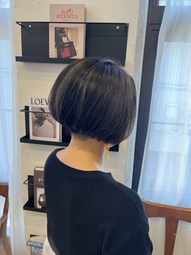 ペイジバイネオリーブ 吉祥寺店(Paige by Neolive) 【白髪ぼかしハイライト】ダークグレージュカラー