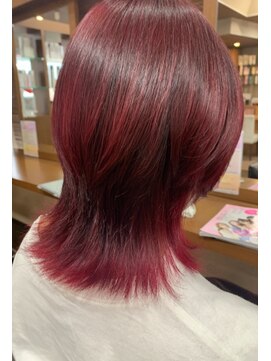 プレッソヘアー Presso hair ピンクカラーが可愛い