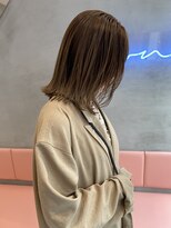 ロンドポレール 北千住(Lond polaire)&nbsp;外ハネボブ×アッシュブラウン