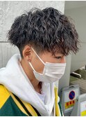ツイストスパイラル/波巻き/ハイライト/マッシュパーマ/ウルフ