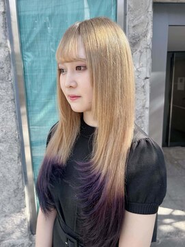 ティアム 渋谷店(Tiam shibuya) イメチェン/レッドブラウン/フルバング/似合わせカット/渋谷駅