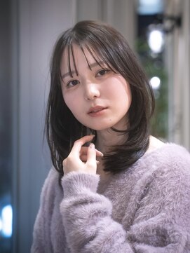 ビュートリアム 梅田(BEAUTRIUM) 顔まわりレイヤー/内巻きレイヤー/韓国レイヤー/韓国ヘア/茶屋町