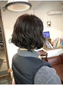 ボブにパーマ