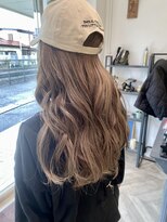 コティ(koti)&nbsp;白髪ぼかしハイライトカラー  山崎