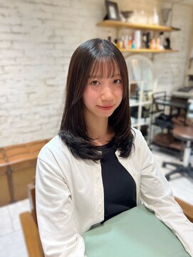 ラボヌール ヘアー エクラ(La Bonheur hair eclat) ワンカールで可愛いレイヤーカット