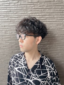 浪漫館 アールズコート(R's Court) メンズパーマ  @木原  8.1