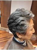 大人パーマスタイル